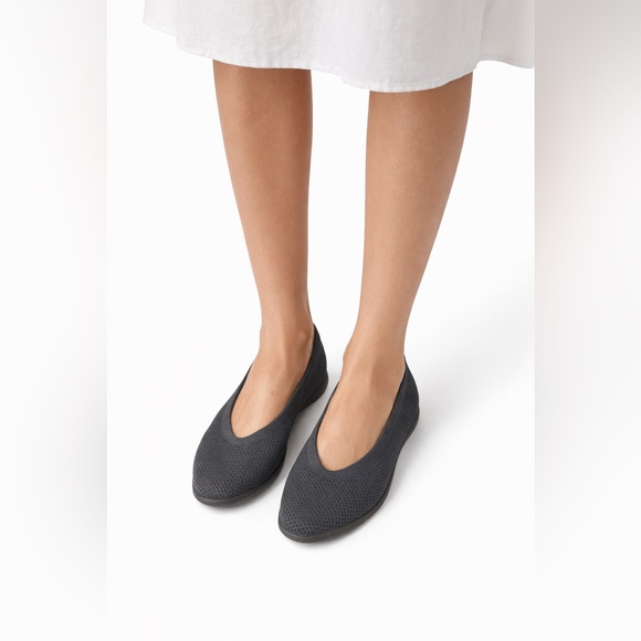 Eileen Fisher Shoes - EILEEN FISHER Heaven Stretch Knit Wedge Comfort Ballet Flat Size 11